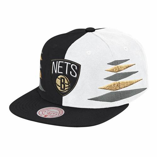 Cap Mitchell & Ness Diamond Cut Snapback Brooklyn Nets