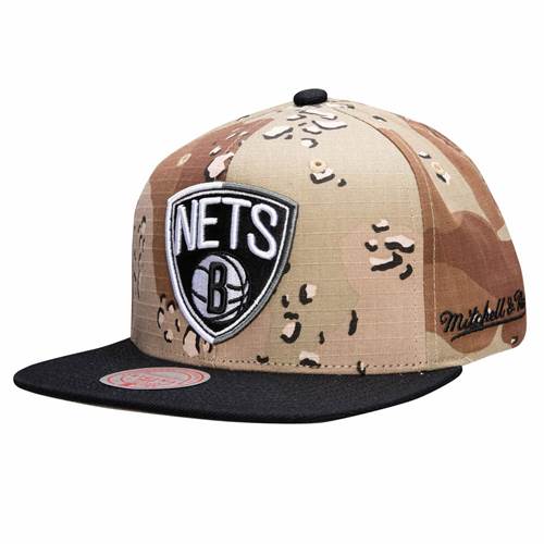 Cap Mitchell & Ness Choco Camo Hwc Brooklyn Nets
