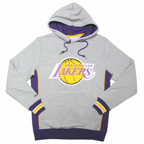 Sweatshirt Mitchell & Ness Pinnacle Heavyweight Fleece Nba Los Angeles Lakers