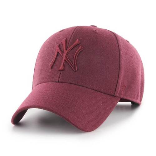 Cap 47 Brand Czapka Z Daszkiem Mlb New York Yankees Bordowa