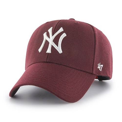 Cap 47 Brand Czapka Z Daszkiem Mlb New York Yankees Mvp Bordowa